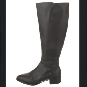 Vince Leather Riding Boots